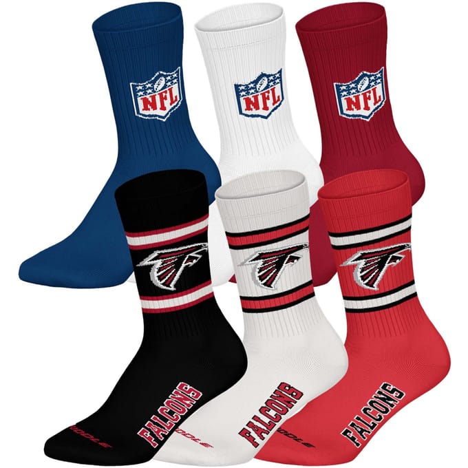 NFL Sokken NFL 6Pack Crew Socks Set van 6