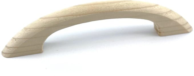 AVENUE decoration meubelgreep - model "Haamstede" - 132 x 30 mm - grenen