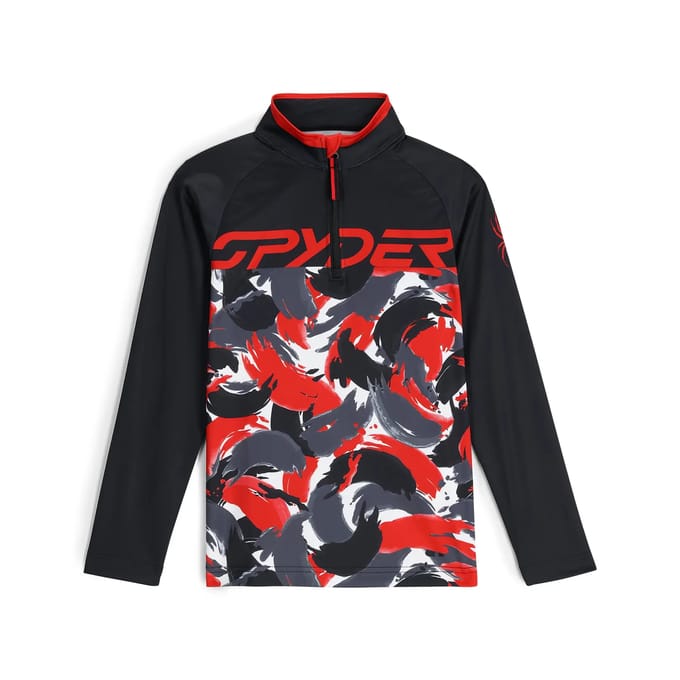 1/2 rits ski-jack Spyder Camo