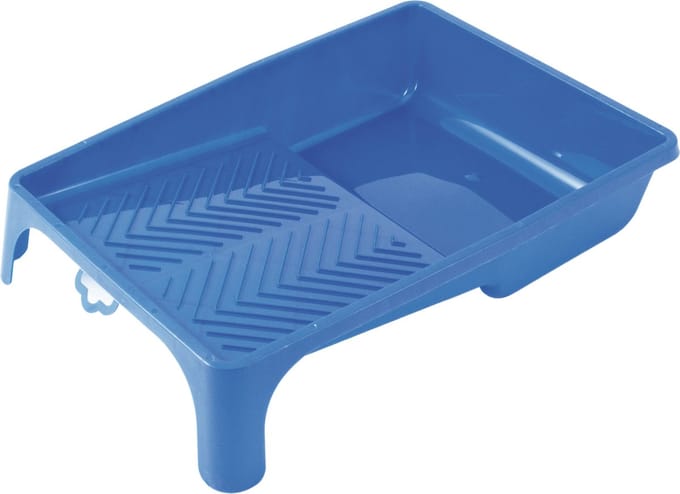 Sorex Verfbak - voor verfrollers tot 18 cm - blauw - stevig kunststof