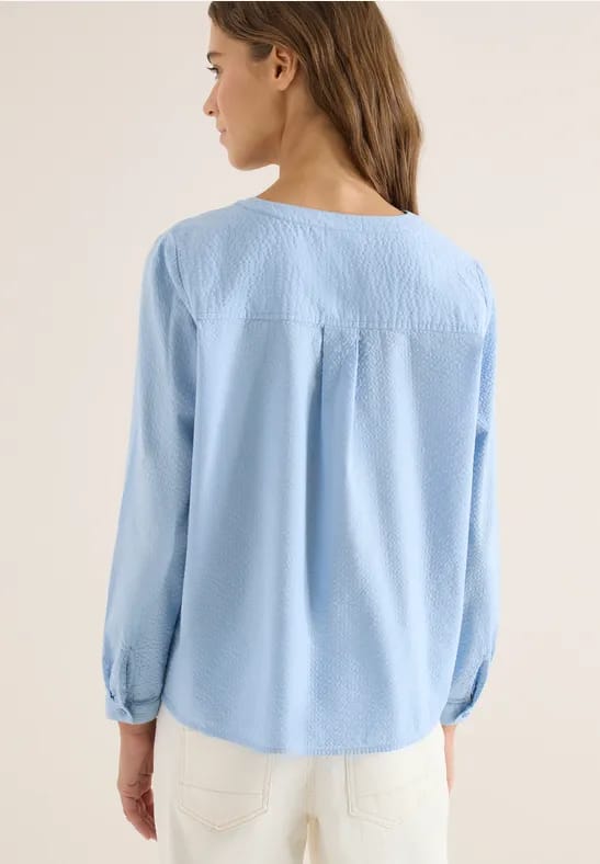 Blouse in effen kleur