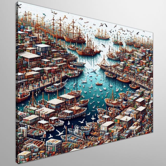 Kunstprint | Wanddecoratie | Canvas | 60 × 60 cm