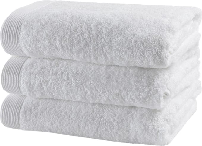 Casilin - Como - set van 3 handdoeken - 50x100cm - Wit