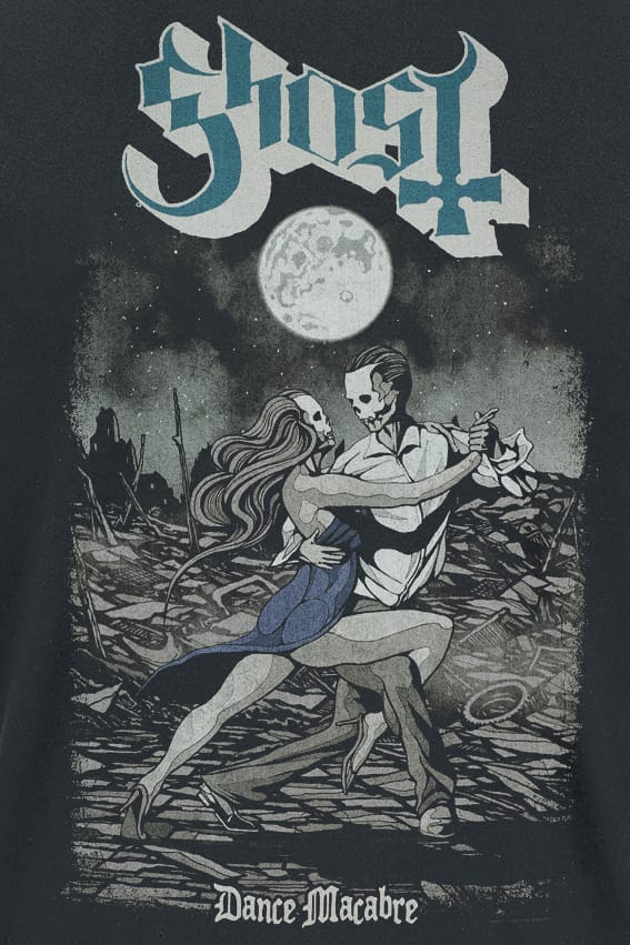 Ghost Dance Macabre Unisex T-shirt - zwart - 4XL