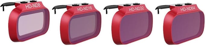 PGYTECH Professional ND filterset (ND8, 16, 32, 64) - geschikt voor DJI Mavic Mini