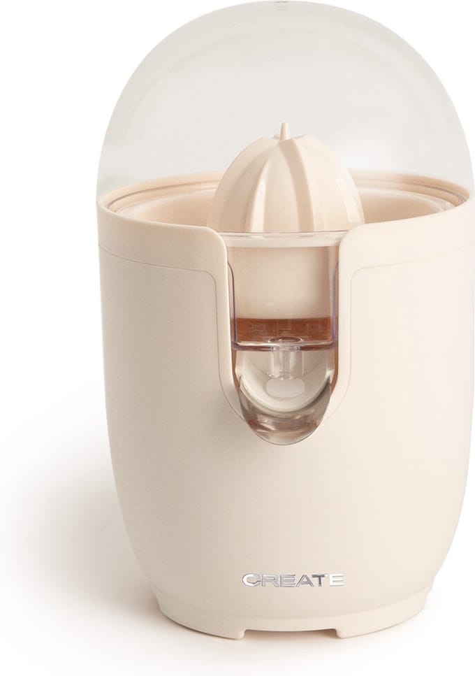 CREATE- Elektrische Citruspers 90W, Kleur: Gebroken wit - JUICER RETRO