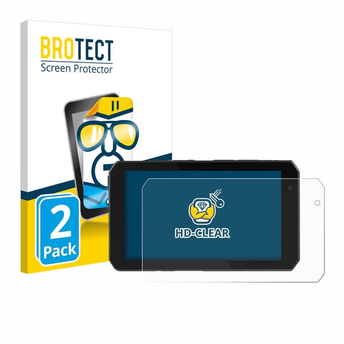 BROTECT - Screenprotector voor Chigee AIO-5 Play - Folie Beschermfolie transparant 2 Stuks