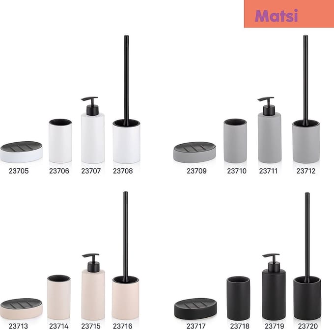 Zeeppomp, 300 ML, Keramiek, Zwart - Kela | Matsi