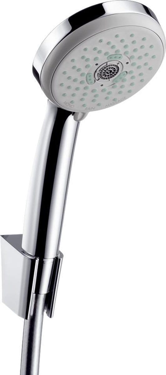 Hansgrohe Porter S wandhouder met handdouche Croma 100 Multi met slang 125cm chroom