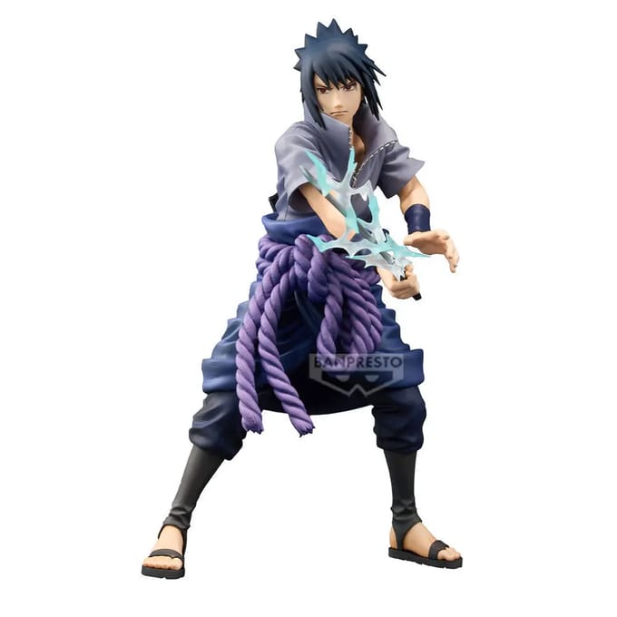 Banpresto - Naruto Shippuden Sasuke Uchiha Grandista 24 cm - Figuur