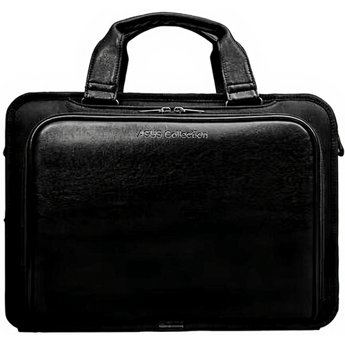 ASUS Vantage aktetas 15,6 inch leer, polyester zwart