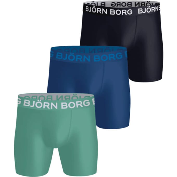 Bjorn Borg Boxers Microfiber 3Pack Multicolour - Maat XL - Heren - Boxershorts