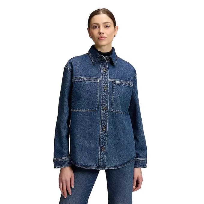 Damesjeanshirt met lange mouwen Lee Relaxed Utility