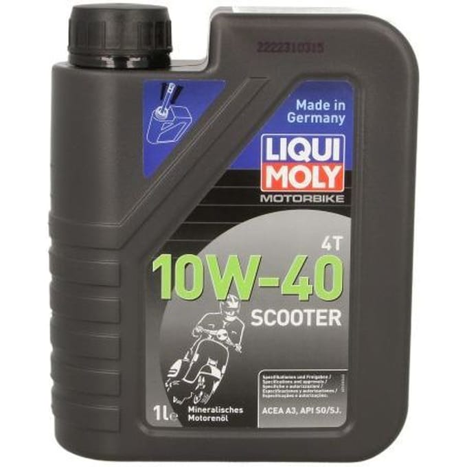 Motorolie Liqui Moly 4T 10W-40 Scooter (1L)