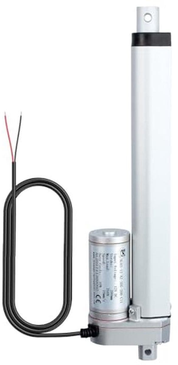Lineaire actuator motor voor poorten 12V DC 750N - 200 mm