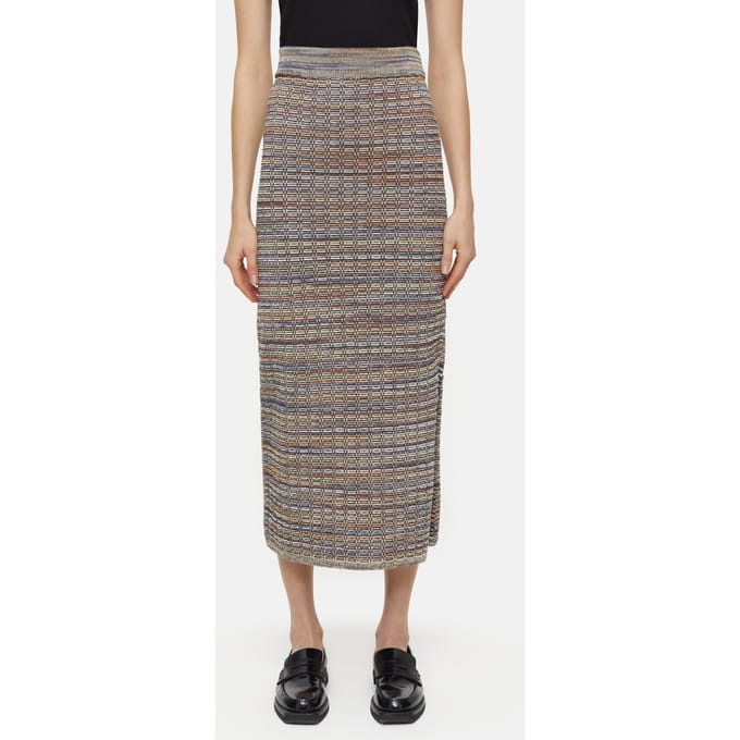 Closed Slim Tube Skirt Heritage Grey Größe: XL | Midiröcke Outlet | Damen | Grau