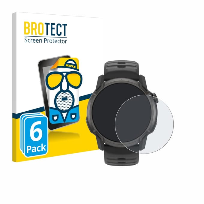 BROTECT - Screenprotector voor Coros Apex 4 (42 mm) - Folie Beschermfolie matte 6 Stuks