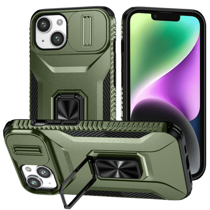 Mocaa iPhone 13 / 14 Shield Case Groen