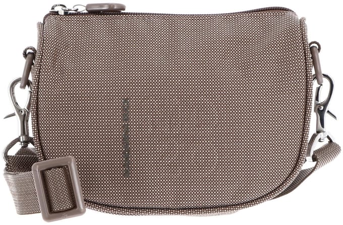 MANDARINA DUCK schoudertas MD20 Crossover Bag Taupe oud roze