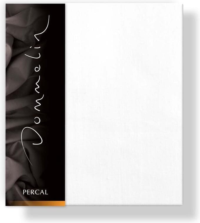 Dommelin Kussensloop Percal 200TC Wit 60 x 70 cm