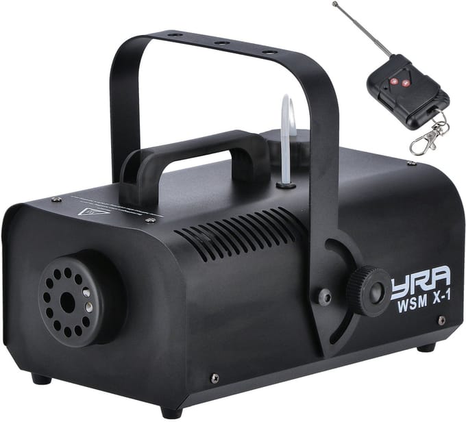 Rookmachine 900W - incl. draadloze remote - Ayra WSM X-1 - Multikleur