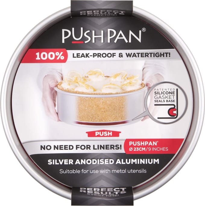 Wham PushPan Springvorm - Aluminium - Rond - Ondiep - 23 cm