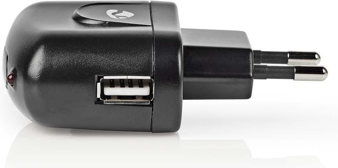 Nedis WCHAU100ABK oplader voor mobiele apparatuur Universeel Zwart AC Binnen