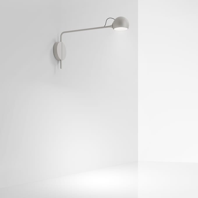 Artemide IXA wandlamp - witgrijs - zonder stekker