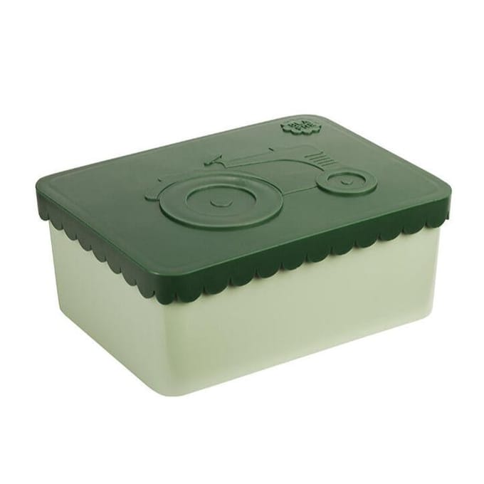 Blafre Lunchbox Tractor Donkergroen Lichtgroen