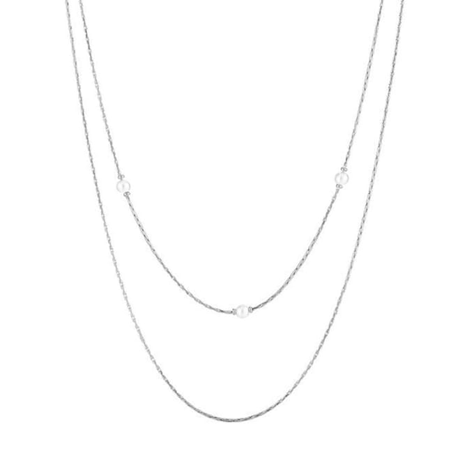 Bijoutheek Ketting Parels Kettingen Zilver