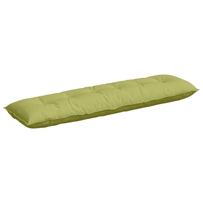 vidaXL - Rugkussen - Lichtgroen - 180 - x - 50 - x - 19 - cm - Stof