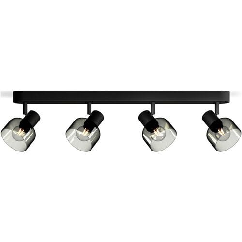Philips Sleet Spot - Plafondspot met vier lichtpunten - Met gerookt glas - Kleine fitting E14