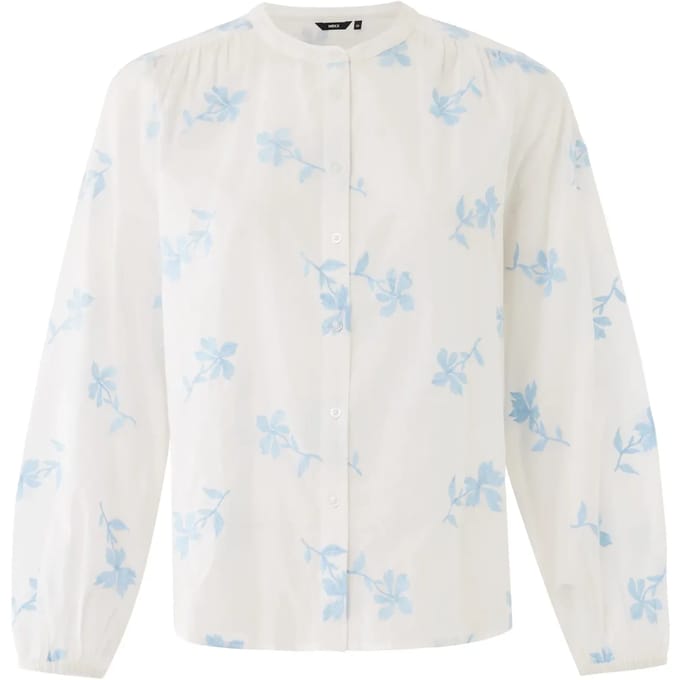 Geborduurde bloemenblouse dames Mexx