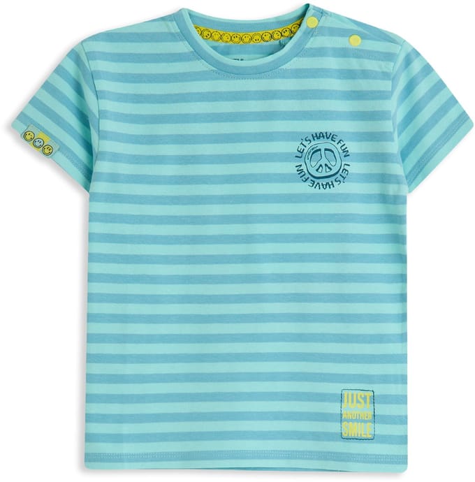 4PRESIDENT T-shirt jongens - Yarn Dyed Stripes - Maat 80