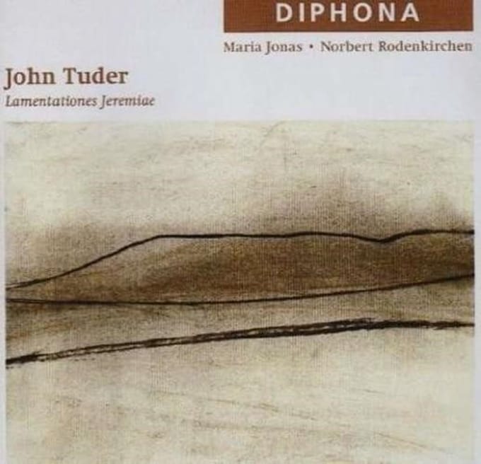 Diphona, Maria Jonas, Norbert Rodenkirchen - Tuder: Lamentationes Jeremiae (CD)