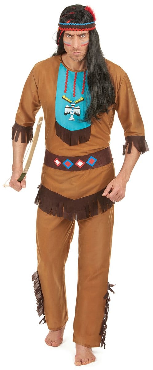 Vegaoo - Indianen outfit voor heren