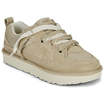UGG® Lo Lowmel sneaker in Brown, Maat 36, Suede/Textiel