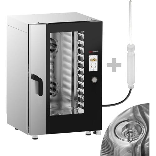 GGM Gastro Kombidämpfer - Touch - 11x GN 1/1 - inkl. Waschsystem & Temperaturfühler