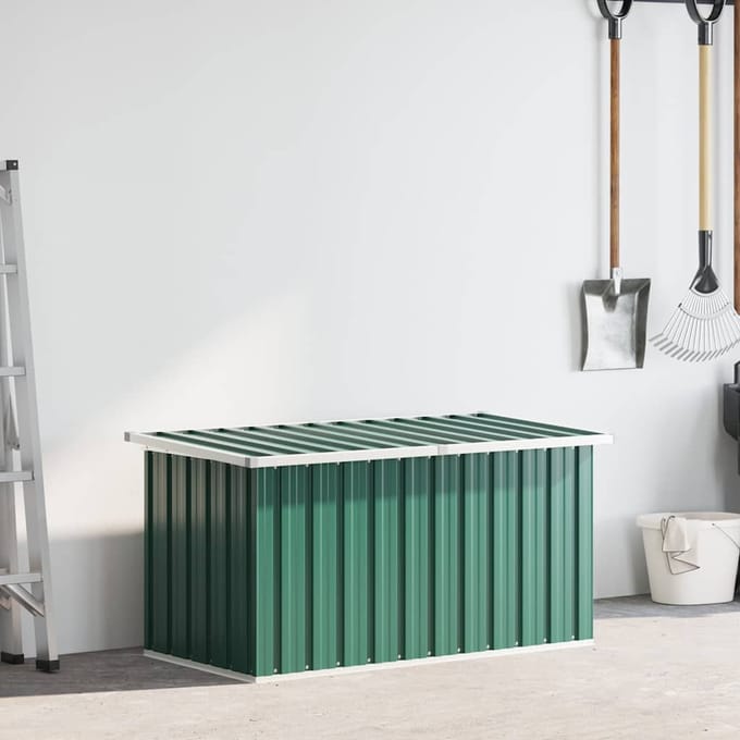 vidaXL - Tuinbox - Groen - 129x67x65 - cm