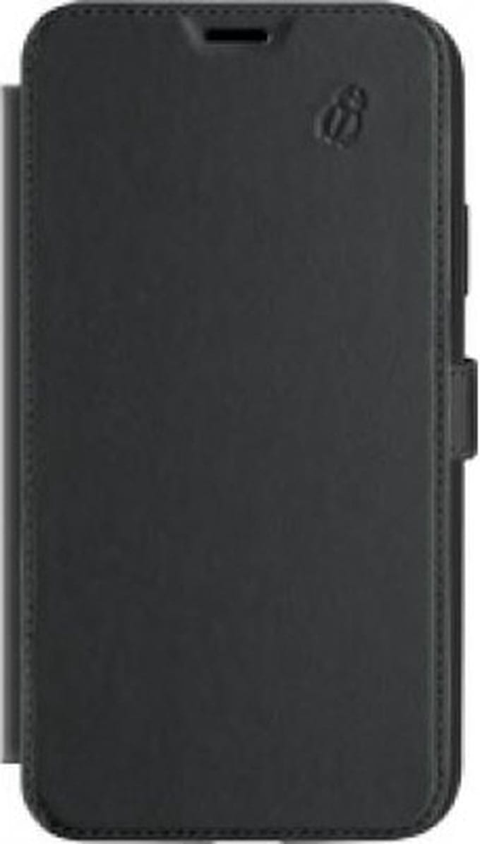 BeetleCase, Hoesje geschikt voor iPhone 11 Pro Max - Leer Folio met Kaarthouder, Zwart