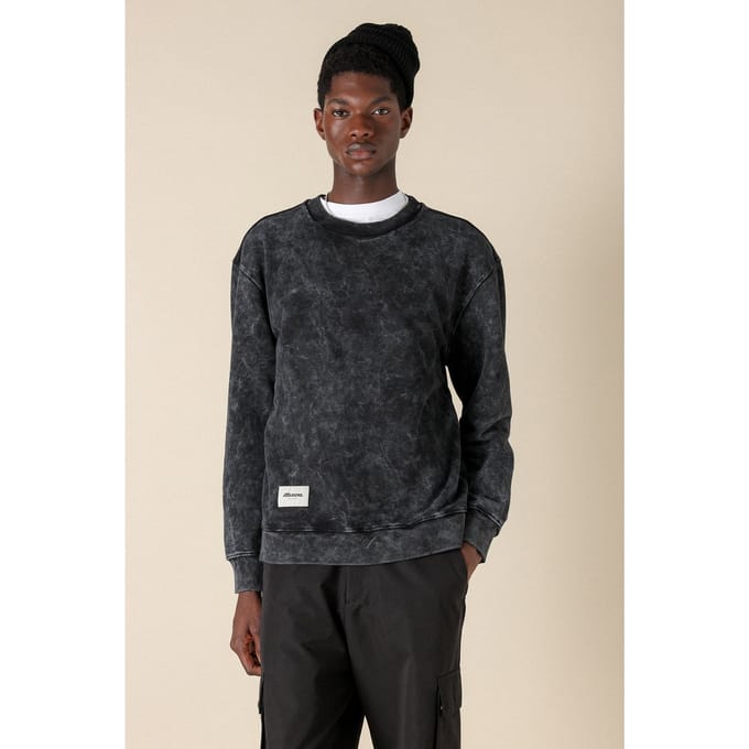 Mizuno Sl Sweatshirt Unisex Black Maat: M | Longsleeves Outlet | Unisex | Zwart