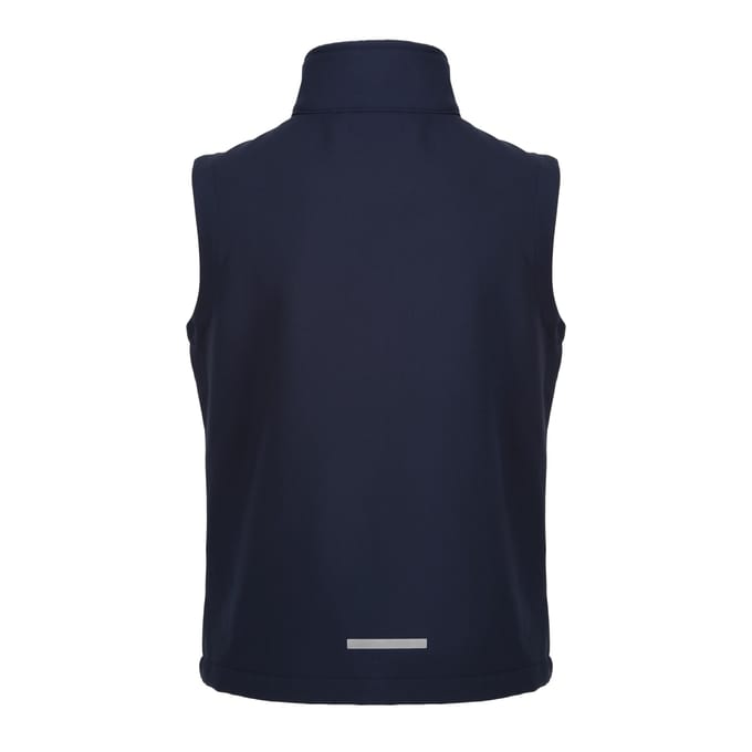 Regatta Kinder/Kids Ablaze Softshell Reflecterend Gilet (Marine)