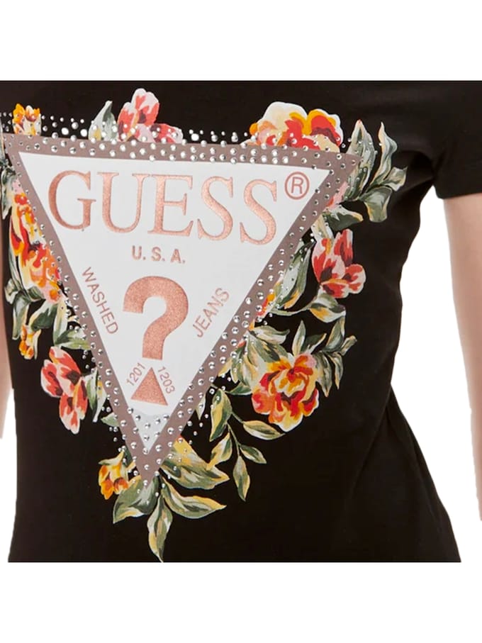 Guess dames T-shirt met bloemenprint