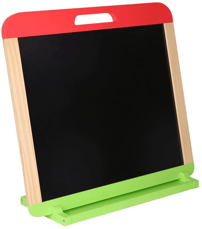 Spielmaus 3 in 1 schoolbord en knikkerbaan