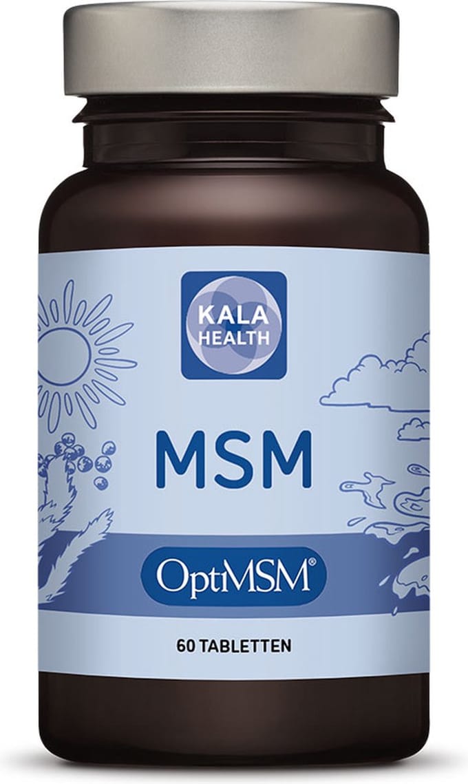 Kala Health MSM OptiMSM 1000mg Capsules