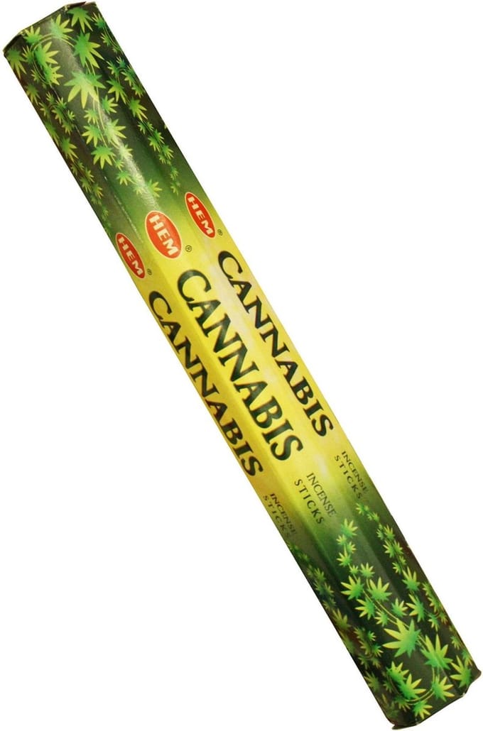 HEM Wierook - Cannabis wierook - 1 los pakje à 20 stokjes