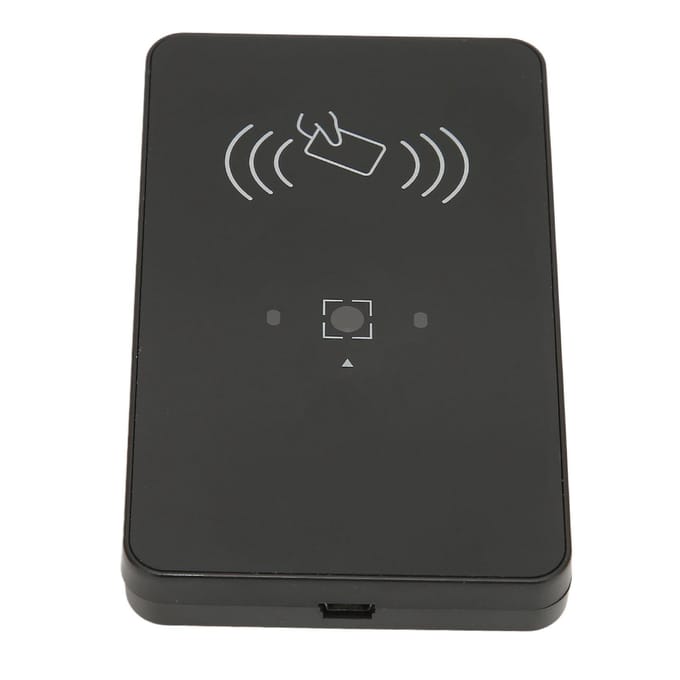 Toegang Smartcardlezer Snel Nauwkeurig Klein Draagbaar 2D Scanner voor Kantoorgebouw Ondersteunend black