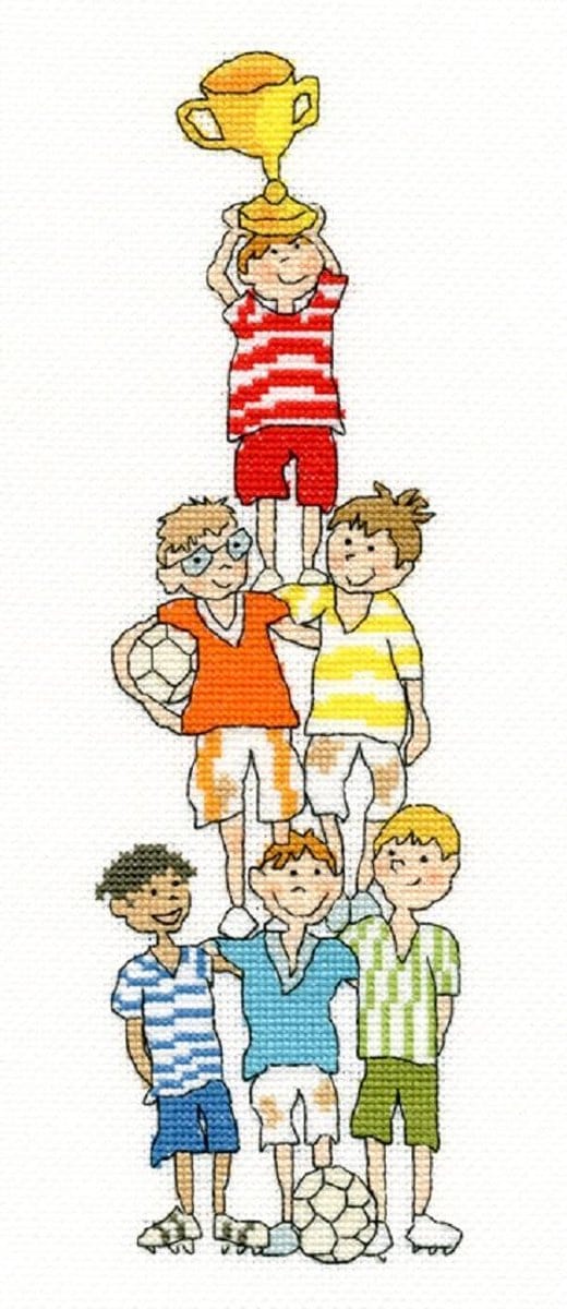 Borduurpakket We're The Champions! van Bothy Threads XJA11