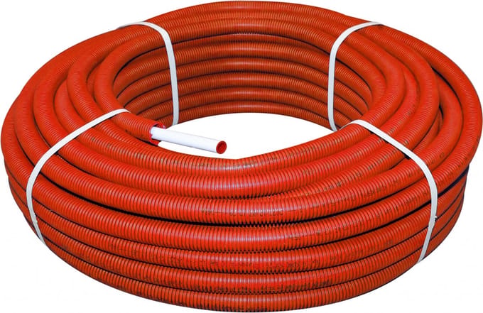 Bonfix Perskoppeling - Alu-pers - Systeembuis met mantel - rood - 20mm x 2,0 (50 m)