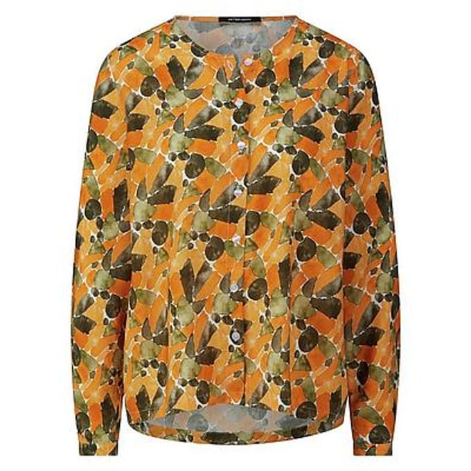 Blouse Van Peter Hahn oranje